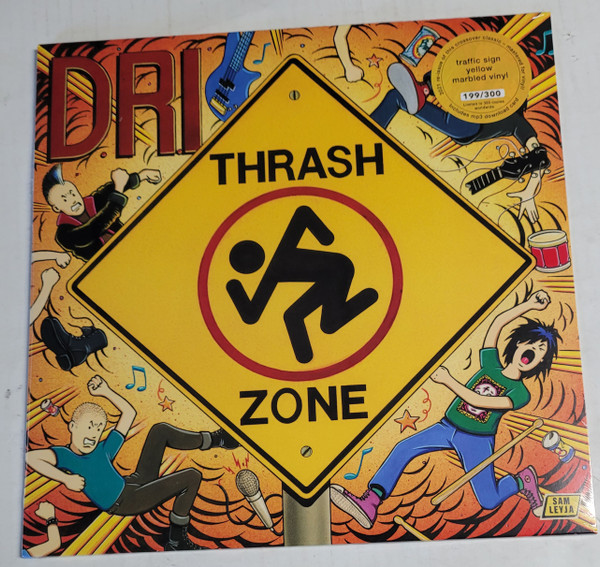 D.R.I. - Thrash Zone coloured vinyl in CDs, DVDs & Blu-ray in Hamilton