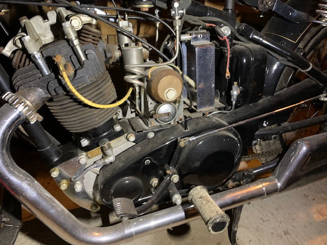 pending TRADE :: 1930 AJS 350 For a 1970's or older Harley in Street, Cruisers & Choppers in Chatham-Kent - Image 3