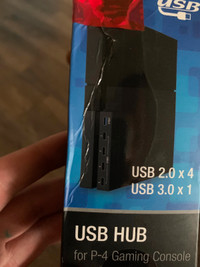 USB hub for p-4 gaming console