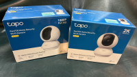 TAPO Pan/Tilt Security Wifi Cameras - NEW Product