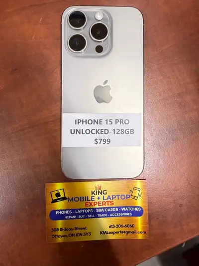 iPhone 15 pro unlocked, View more