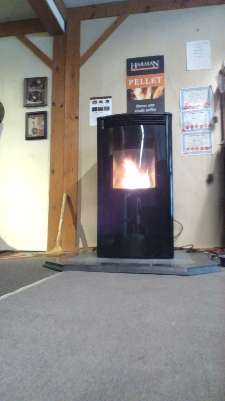 Harman Pellet Stove in Fireplace & Firewood in Trenton