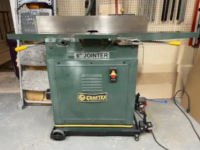 Craftex CT087 6" Heavy Duty Jointer, View more