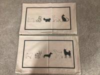Cushion covers, dogs and cats