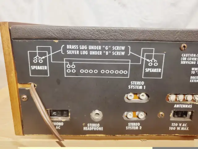Vintage 60's Electro home Circa Stereo Receiver  52-522-01 in Stereo Systems & Home Theatre in Mississauga / Peel Region - Image 9