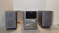 Panasonic SA-PM28 Micro Stereo System, 5 CD changer & Tape Deck