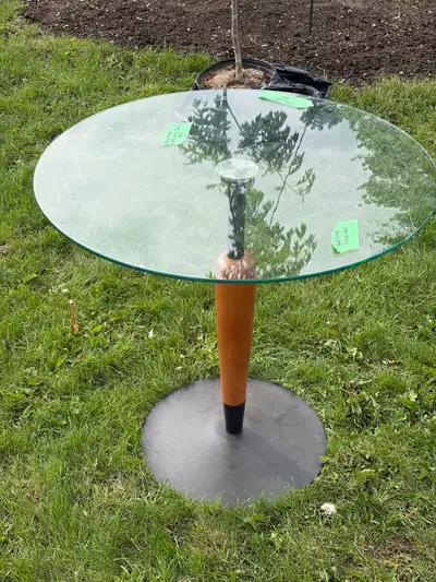 High-end designer glass Top Table, View more