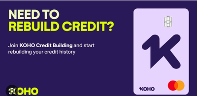 WT0MO2XXWL KOHO .ca| your Prepaid Mastercard $ 30 referral bonus, View more