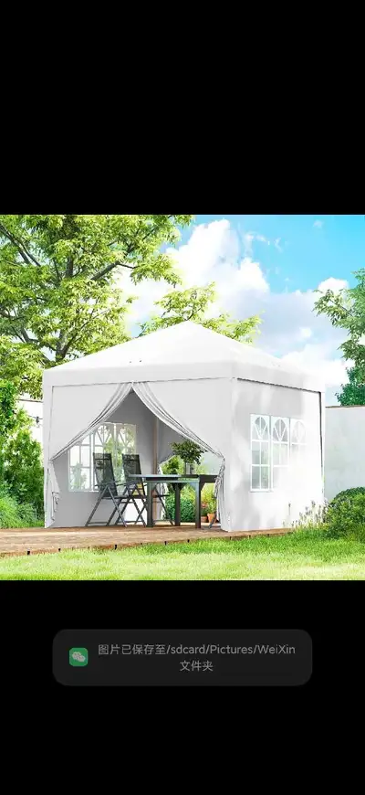 10'x10' Outdoor Pop Up Party Tent Wedding Gazebo Canopy , View more