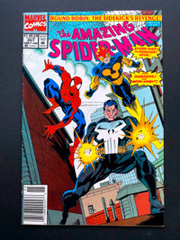 Amazing Spider-Man #357 - 1992 Punisher, Nova, Moon Night