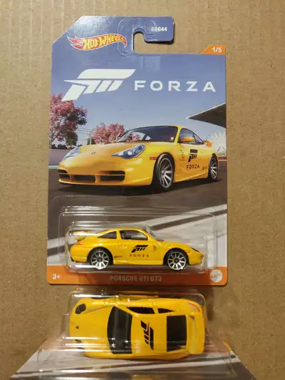 New Hot Wheels Forza Porsche 911 GT3 Cup car 1:64 diecast HW, View more