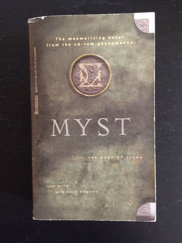 Rand Miller Myst The Book of Titana 1st Edition Stepback Keyhole in Fiction in Mississauga / Peel Region
