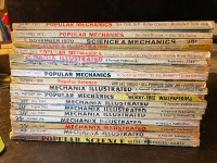 OLD   Popular Mechanics Mags + Others