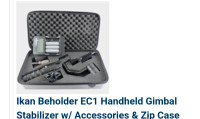 Ikan Beholder EC1 Handheld Gimbal Stabilizer w/ Accessories & Zi