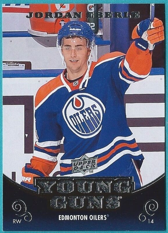 JORDAN EBERLE .... 2010-11 Upper Deck Young Guns ROOKIE (2=$45) in Arts & Collectibles in City of Halifax