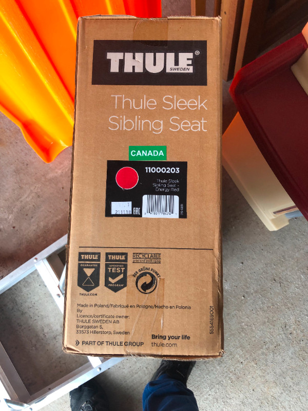 Thule Sleek Sibling Seat. NEW IN BOX!! in Strollers, Carriers & Car Seats in Ottawa - Image 3