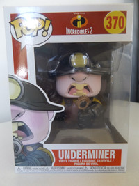 ORIGINAL FUNKO POP! DISNEY PIXAR INCREDIBLES 2 #370 UNDERMINER