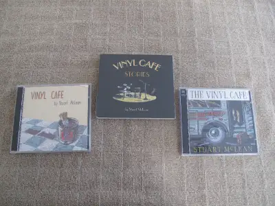 3  STEWART McLEAN "VINYL CAFE" CD's (original wrap on ) unused, View more