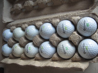 premium used golfballs, 3 dozen for $20