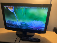22” LG TV / Monitor with built in speakers for sale