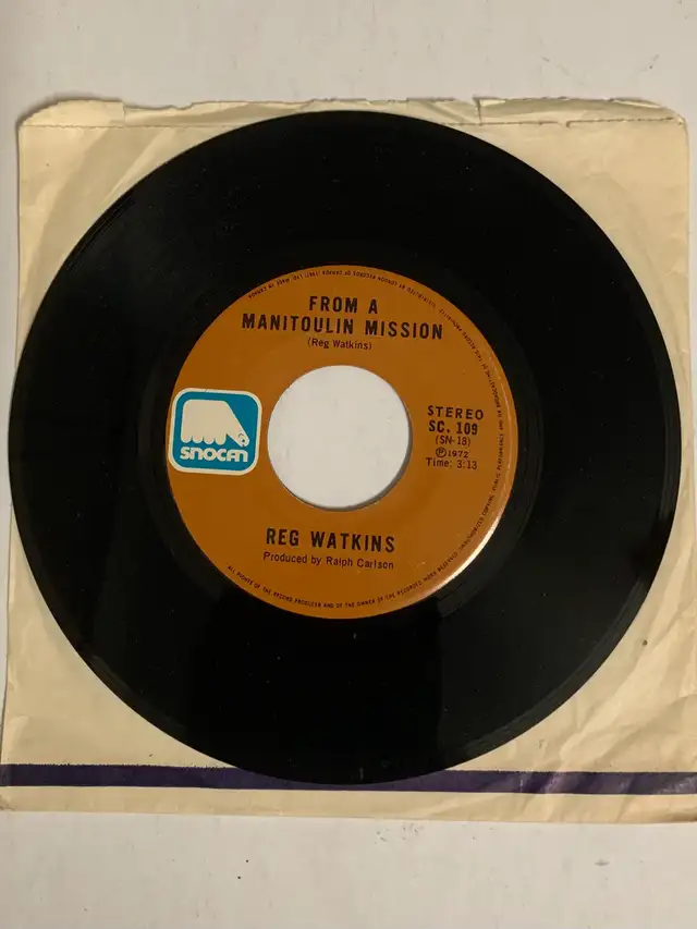 Reg Watkins - Cam Canuck (7” Vinyl)