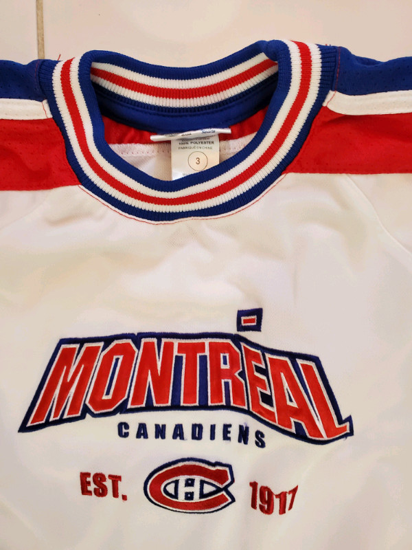 Montreal Canadians Jerseys (boys - infants) dans Hockey  à Ouest de l’Île - Image 3