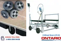 Bertrand's Wheel Kit: Make Moving Your Boat Lift a Breeze!!