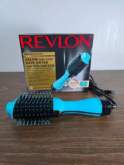 Revlon One Step Hair Dryer and Volumizer - Pro Collection - Blue, View more