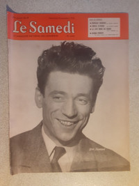 JOURNAL VINTAGE LE SAMEDI DE NOVEMBRE 1952