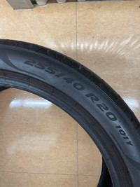 Pirelli summer tires été 255/40R20 set 4 tires (+1 spare) used