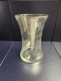 Two Different Size Glass Flower Vases