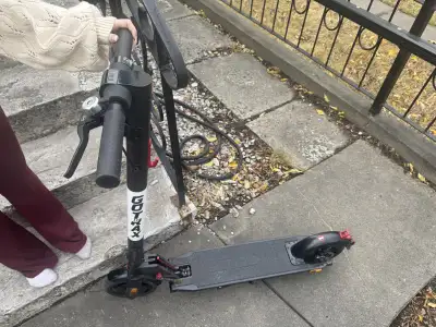 The Gotrax scooter is perfect for short commutes and errands, boasting a sleek design and reliable p...