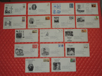 Lot of sixteen (16) 1974 Canadian First Day Covers