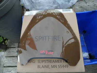 For Sale motorcycle wind screen Slipstreamer S06 Spitfire Sport Shield - Tinted barely used put on t...