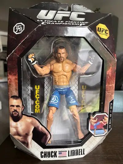 2009 JAKKS UFC 79 Chuck “The Iceman” Liddell Figure – Sealed, View more
