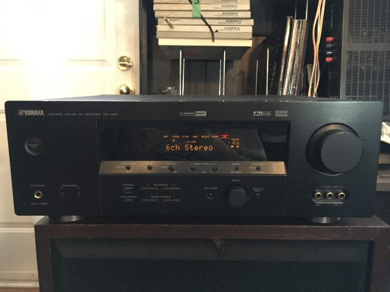Yamaha RX-V457 6.1 Home Theater / Stereo Receiver | Stereo Systems ...
