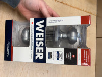 Weiser Smartkey Doorknob (brand new)
