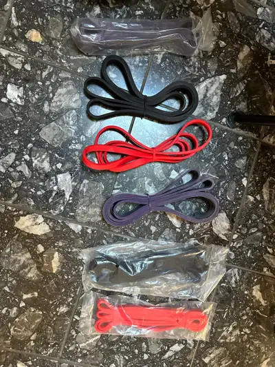 Yoga exercise resistance bands new, View more