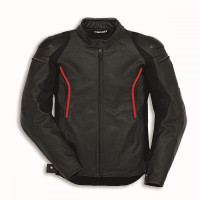 DUCATI/DAINESE WOMENS LEATHER MOTORCYCLE JACKET SIZE44