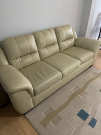 Leather Couch Set 