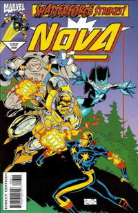 Nova #8 Marvel Comics August 1994 Shatter force strikes! VF/NM.