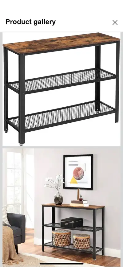 Industrial Console Table, View more
