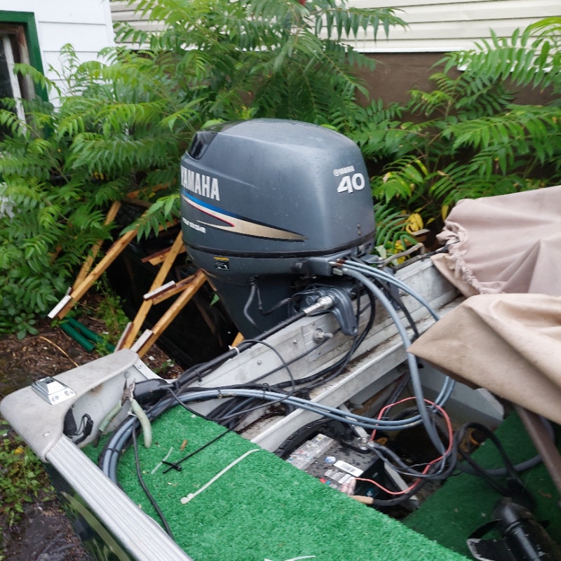40hp Yamaha Outboard motor Powerboats & Motorboats Gatineau Kijiji