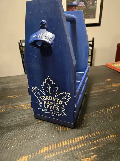 Toronto Maple Leafs beer caddy, View more