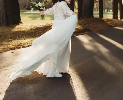 Demetrios Wedding Dress-Ivory-Size 22, View more