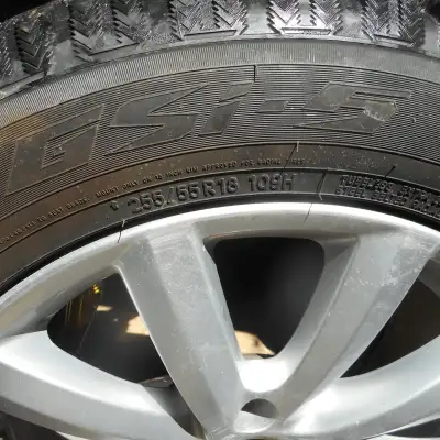 4 WINTER TIRES WITH RIMS OFF 2014 VOLKSWAGEN TOUAREG 50 4 WINTER TIRES OFF A 2014 VOLKSWAGEN TOUAREG...