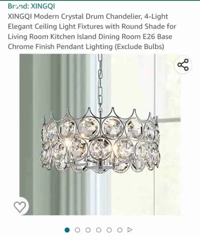 Cristal Chandelier. Available in kitchener Doon, View more