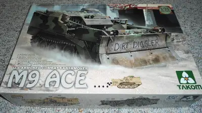 Takom 1/35 US Armored Combat Earthmover M9 ACE, View more