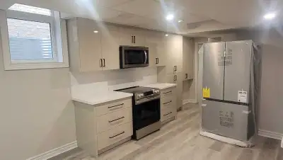 Fully Renovated 2-Bedroom, 2-Bathroom Basement Apartment in the Heart of Richmond Hill Beautiful, sp...