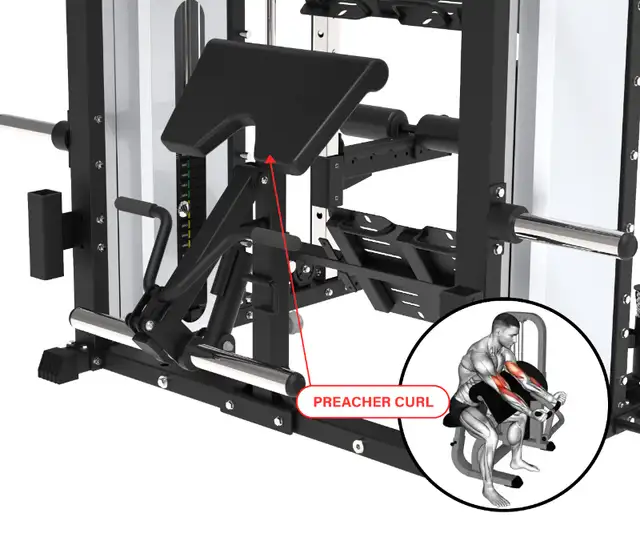 POWER FORCE COMMERCIAL SMITH MACHINE - SMX - Alma) in Exercise Equipment in Lac-Saint-Jean - Image 6